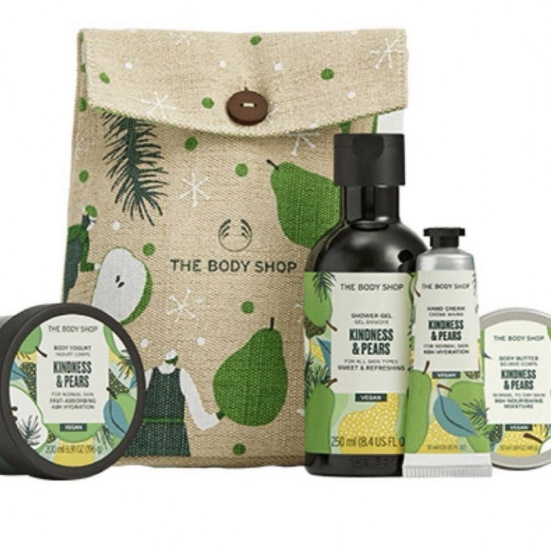 THE BODY SHOP(ザボディショップ)のTHE BODY SHOP ホリデー ボディケアバッグ ペア コスメ/美容のボディケア(ボディクリーム)の商品写真