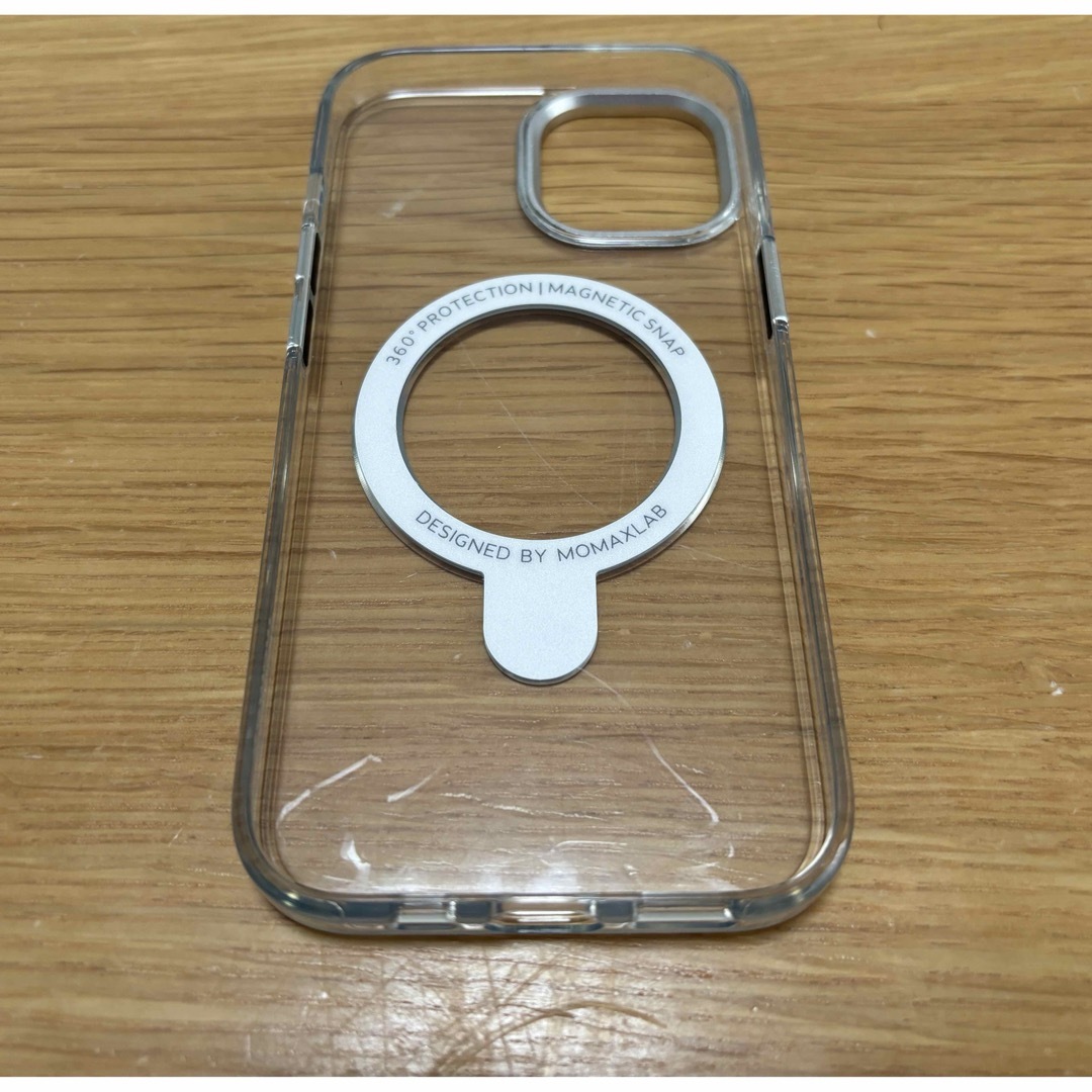 momax iphone15ケース MagSafe対応 スタンドケース　中古 スマホ/家電/カメラのスマホアクセサリー(iPhoneケース)の商品写真