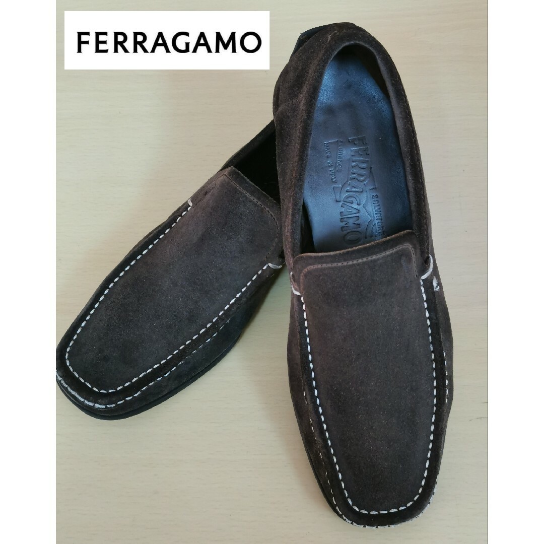 ローファー/革靴Ferragamo フェラガモ ローファー モカシン メンズ レディース ユニセ