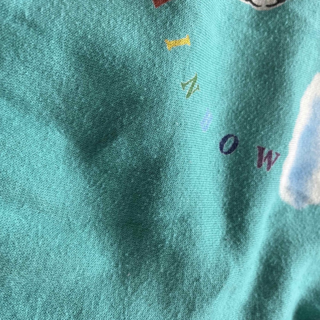 HYSTERIC MINI(ヒステリックミニ)のレインボー裏起毛トレーナー キッズ/ベビー/マタニティのキッズ服男の子用(90cm~)(Tシャツ/カットソー)の商品写真