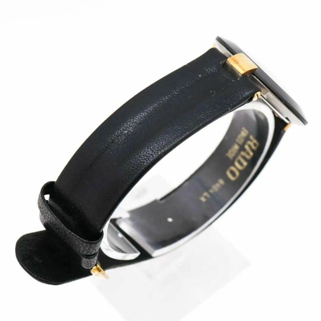 RADO(ラドー)の《希少》RADO クポール 腕時計 ブラック ヴィンテージ メンズ r メンズの時計(腕時計(アナログ))の商品写真