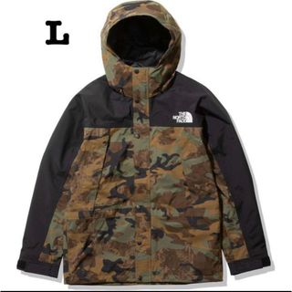 ザノースフェイス(THE NORTH FACE)の【セール】ノベルティマウンテンライトジャケット 迷彩 Lサイズ(マウンテンパーカー)