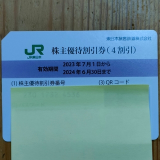ジェイアール(JR)の東日本旅客鉄道株主優待割引券　1枚(その他)