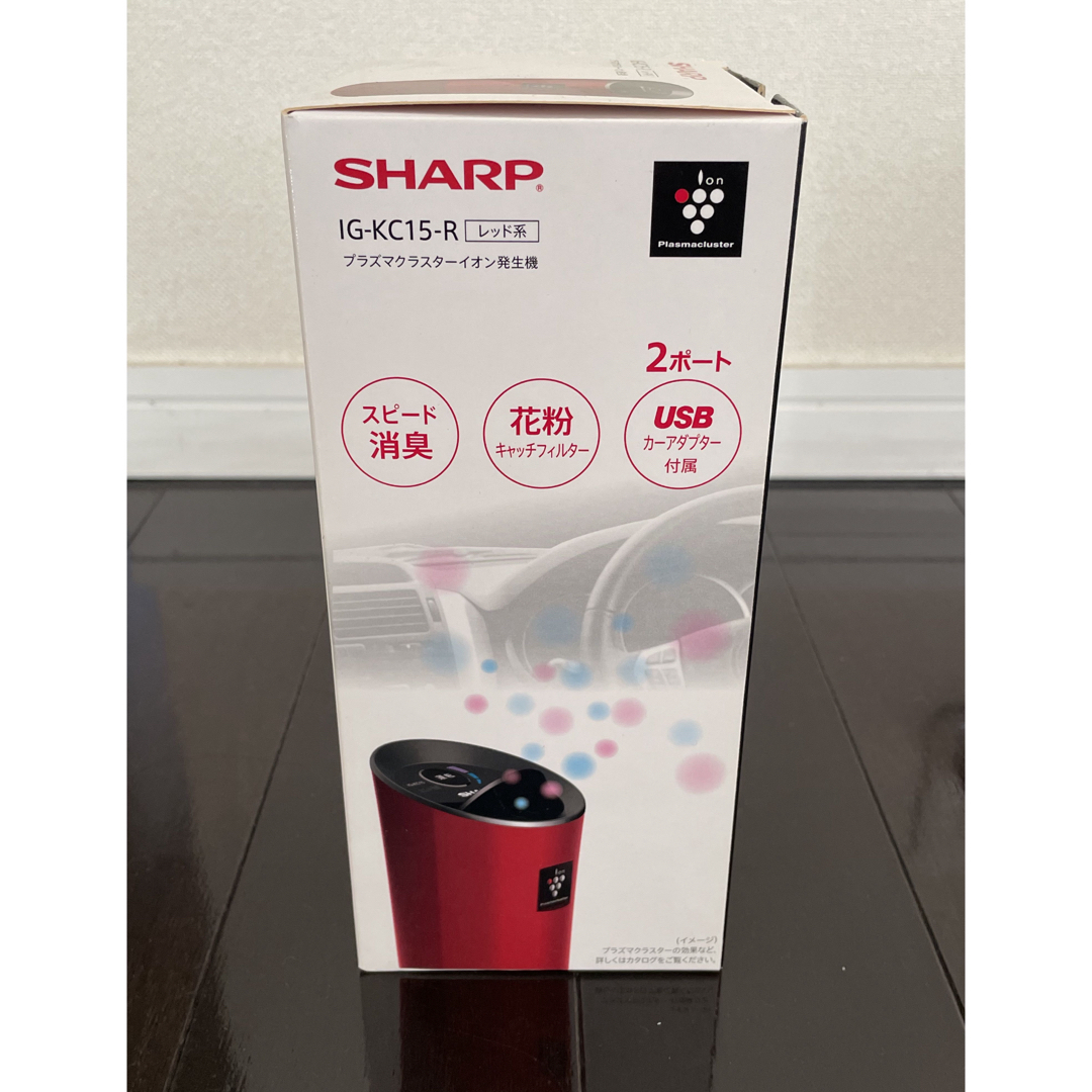 SHARP(シャープ)の新品未使用★シャープ　プラズマクラスターイオン発生機　ホワイト　USB電源対応 スマホ/家電/カメラの生活家電(空気清浄器)の商品写真