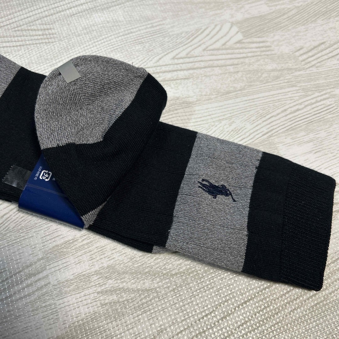 POLO（RALPH LAUREN）(ポロ)の【POLO】ストライプソックス メンズのレッグウェア(ソックス)の商品写真