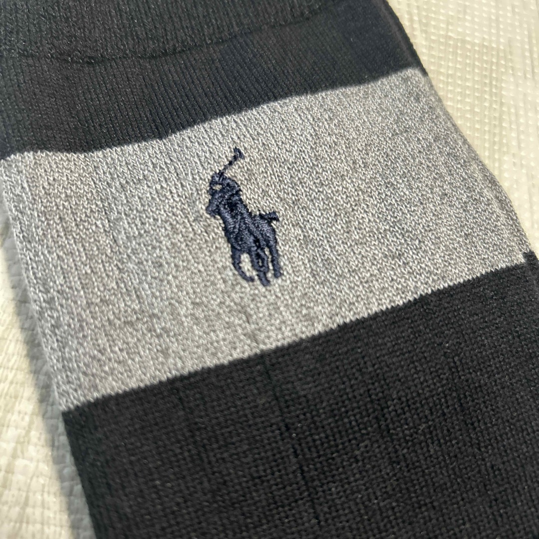 POLO（RALPH LAUREN）(ポロ)の【POLO】ストライプソックス メンズのレッグウェア(ソックス)の商品写真