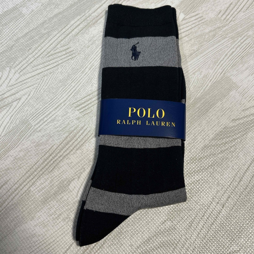 POLO（RALPH LAUREN）(ポロ)の【POLO】ストライプソックス メンズのレッグウェア(ソックス)の商品写真