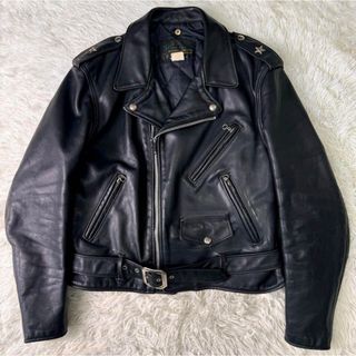 ショット(schott)のSchott ライダース ワンスター  美品(ライダースジャケット)