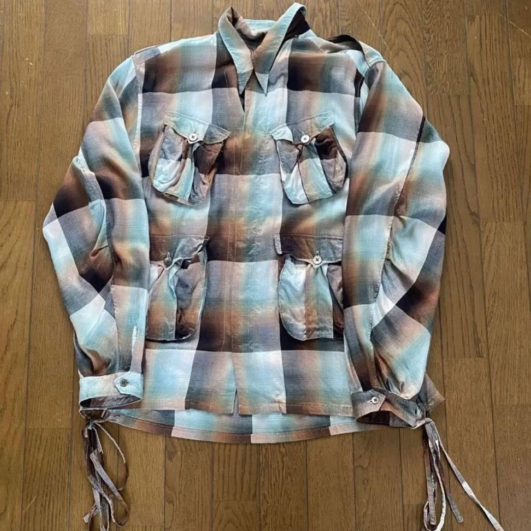 メンズSUGARHILL Ombre Panama Fatigue Shirt