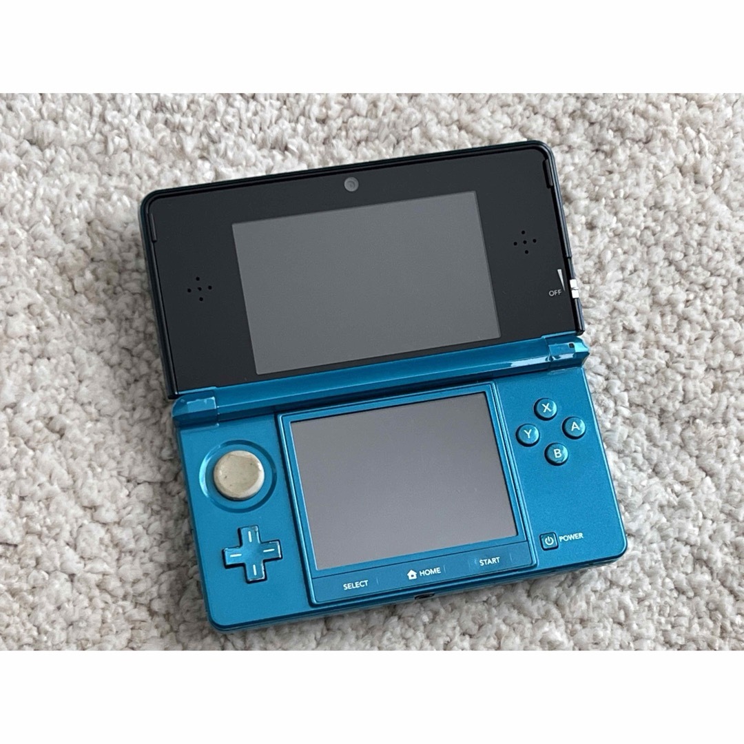 ニンテンドー3DS(ニンテンドー3DS)の3DS本体 通電・充電確認済み おまけソフト付き エンタメ/ホビーのゲームソフト/ゲーム機本体(携帯用ゲーム機本体)の商品写真