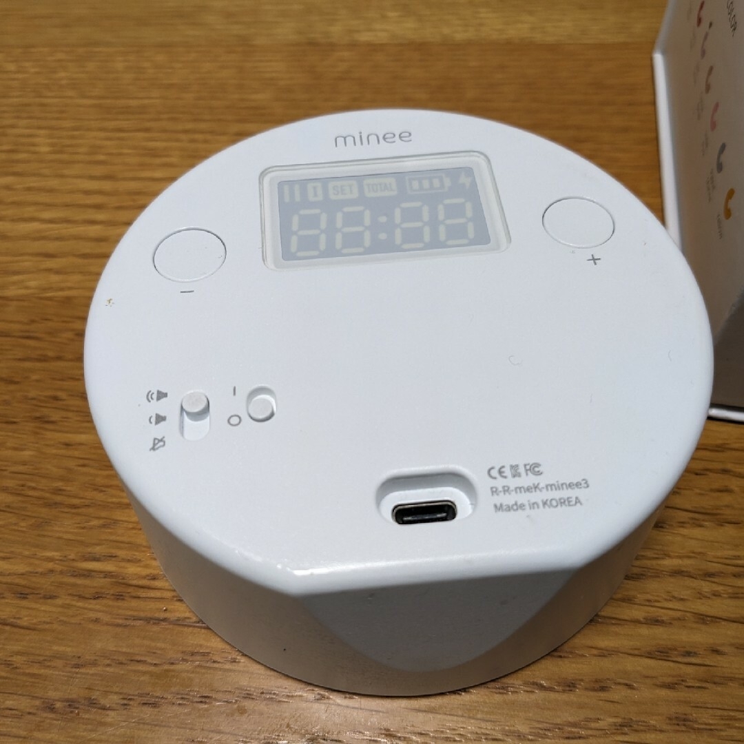 mineetimer  minee 3︰ マイニー3 パープル インテリア/住まい/日用品のインテリア小物(置時計)の商品写真