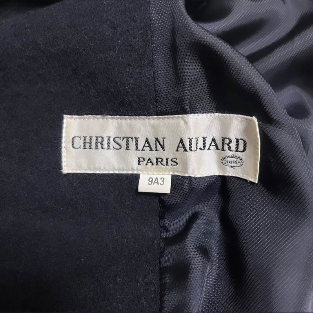 CHRISTIAN AUJARD(クリスチャンオジャール)のCHRISTIAN AUJARD ロングチェスターコート レディースのジャケット/アウター(ロングコート)の商品写真