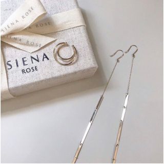 シエナロゼ(SIENA ROSE)のシエナロゼ プレートステーションピアス K10(ピアス)