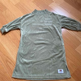 ユナイテッドアローズグリーンレーベルリラクシング(UNITED ARROWS green label relaxing)のユナイテッドアローズ　五分袖　ワンピース　120cm(ワンピース)