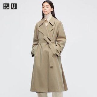 ユニクロ(UNIQLO)のユニクロ U オーバーサイズトレンチコート(トレンチコート)