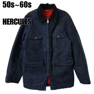 50s~60s　HERCULES デニム　カバーオール　サイズL相当(カバーオール)