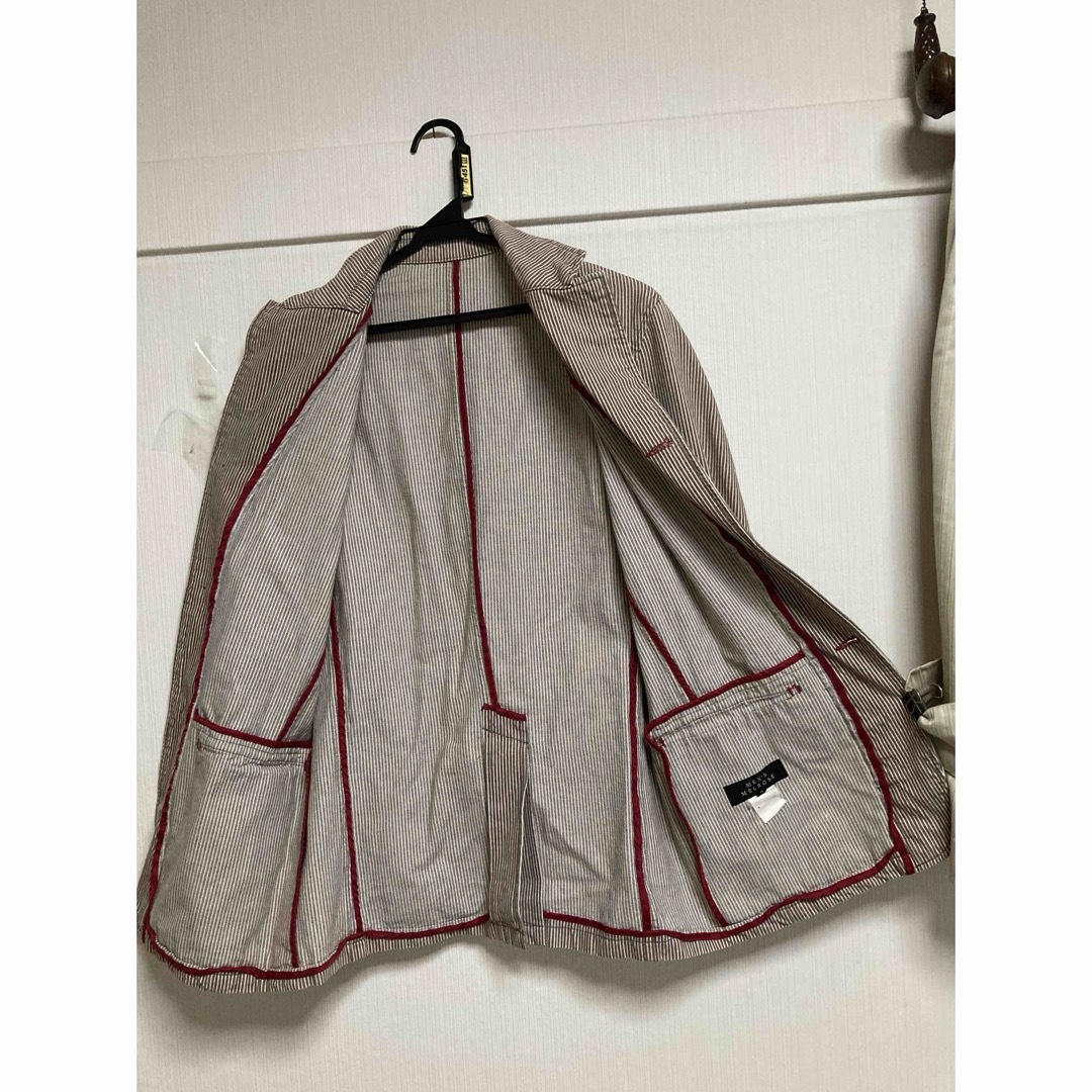 MENS MELROSEの綿100%のジャケット　Ｌ メンズのジャケット/アウター(テーラードジャケット)の商品写真