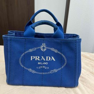 プラダ(PRADA)のプラダ　PRADA カナパ　S ブルー(トートバッグ)