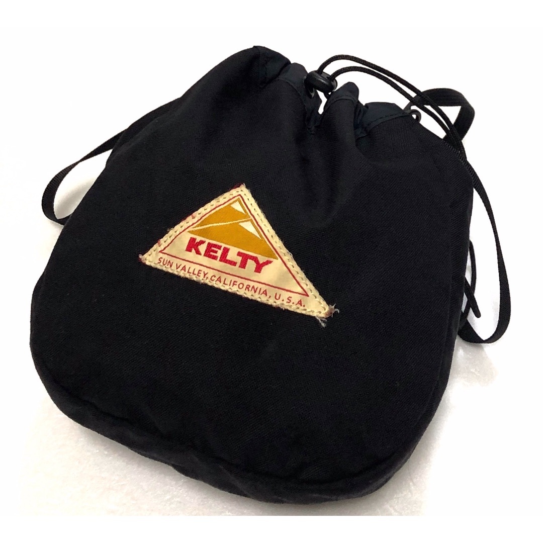 KELTY(ケルティ)のKELTY ケルティ ショルダーバッグ ブラック　ポーチ 2312196 巾着　 レディースのバッグ(ショルダーバッグ)の商品写真