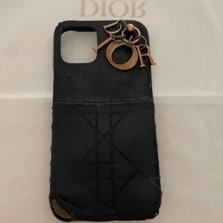 ディオール(Dior)のDior iPhoneケース　12 mini ブラック(iPhoneケース)