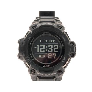 カシオ(CASIO)の▼▼CASIO カシオ メンズ デジタルウォッチ G-SHOCK クオーツ アシックスコラボ ランニングウォッチ GSR-H1000 ブラック(腕時計(デジタル))