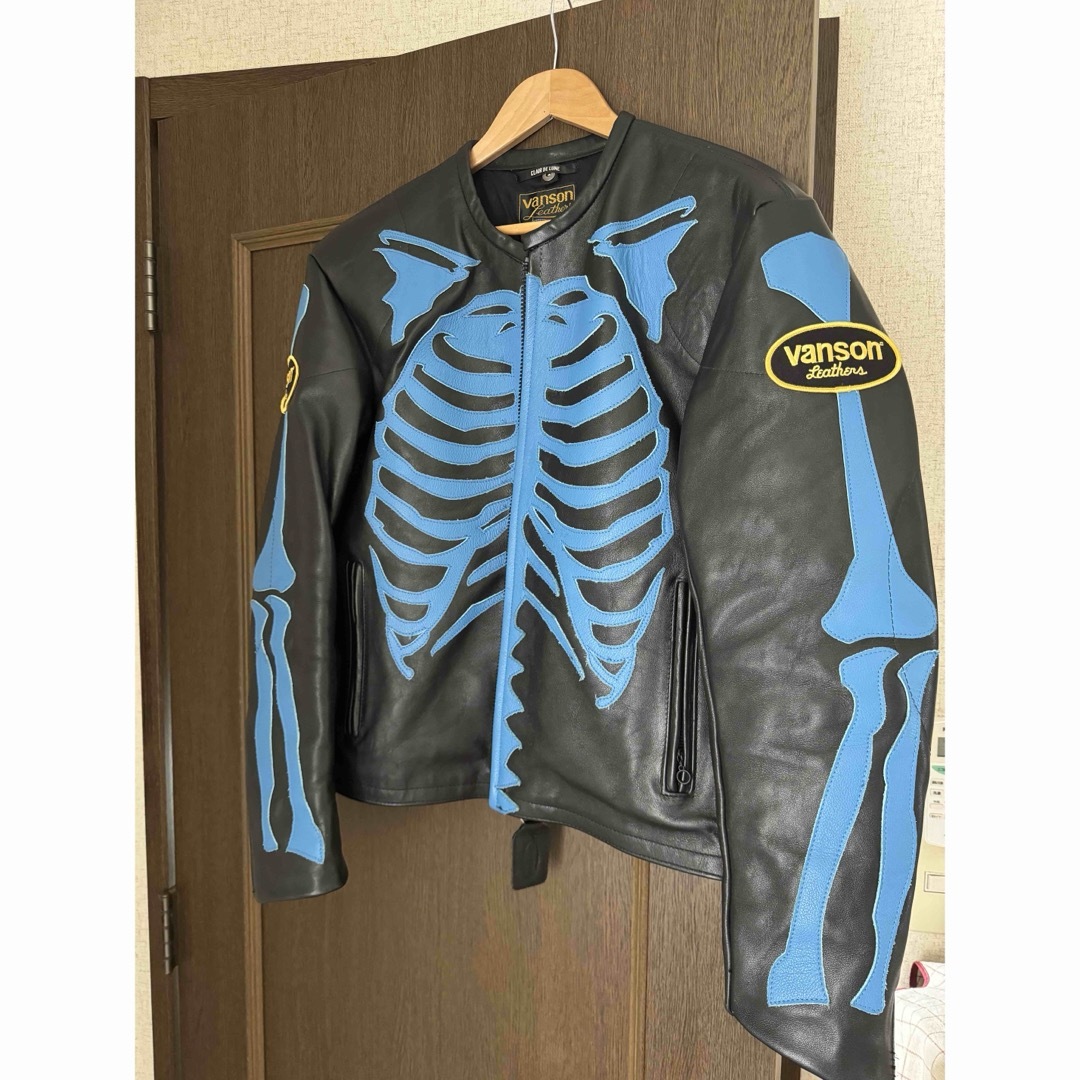 バンソン　Leather Bones Jacket レザージャケット メンズ Lジャケット/アウター