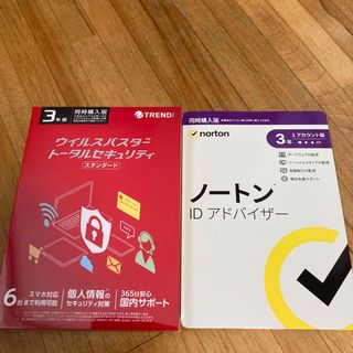 トレンドマイクロ(Trend Micro)のウイルスバスタートータルセキュリティ ノートンIDアドバイザー(PC周辺機器)