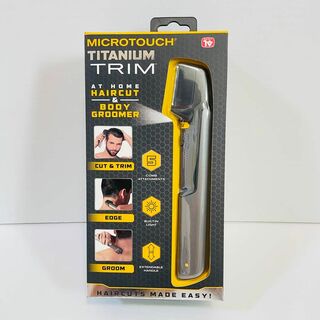 【新品】microtouch TITANIUM TRIM(メンズシェーバー)