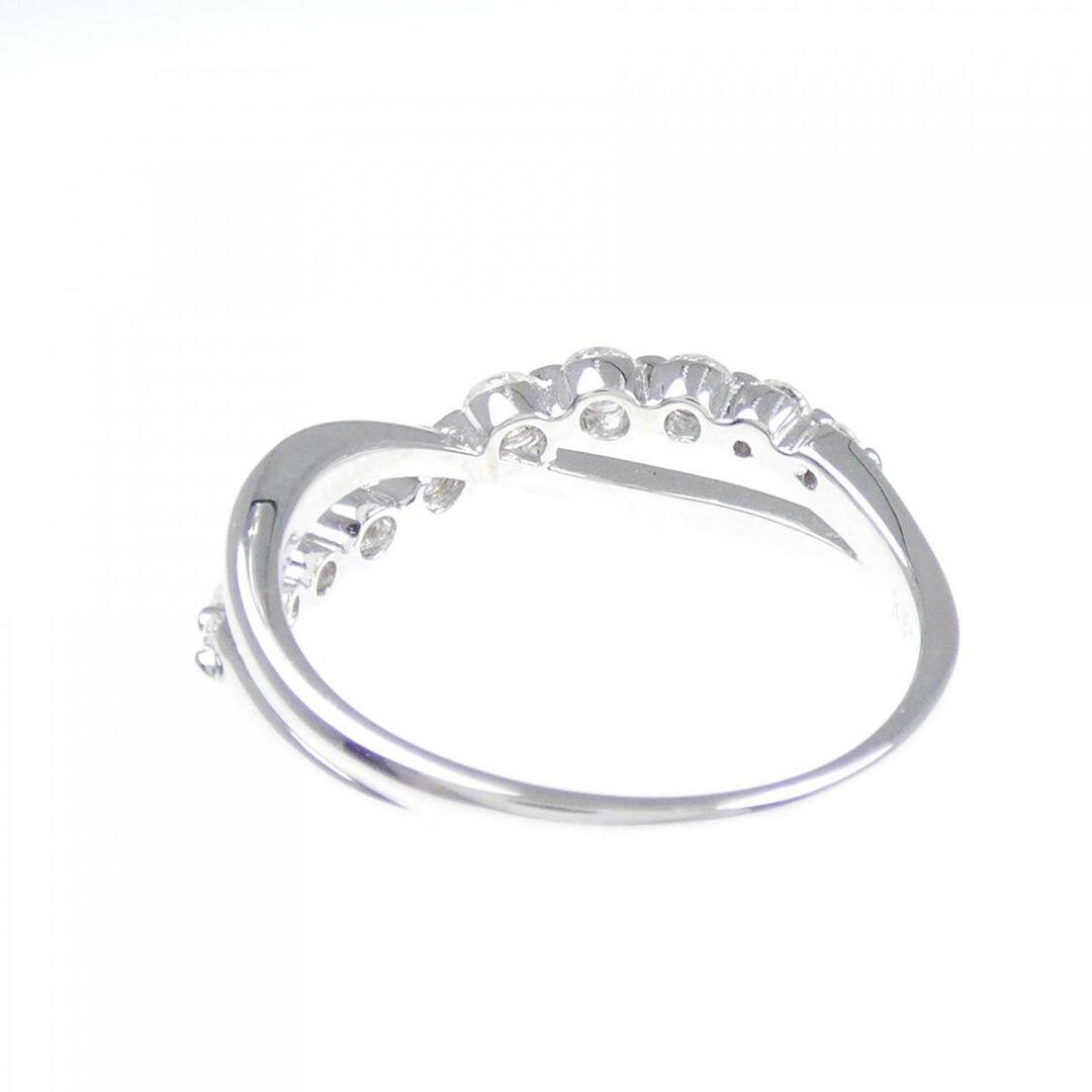 K18WG ダイヤモンド リング 0.40CT レディースのアクセサリー(リング(指輪))の商品写真