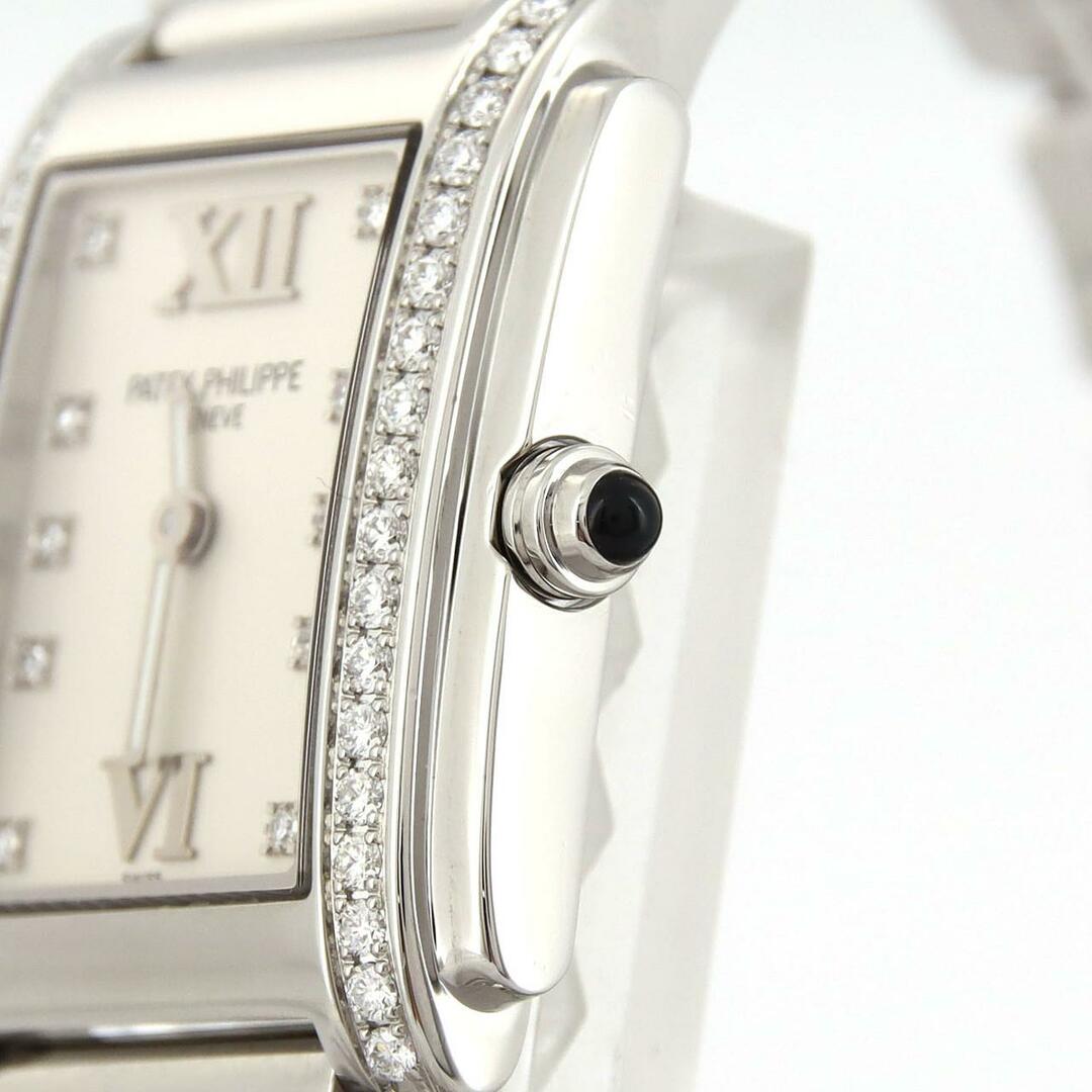 PATEK PHILIPPE(パテックフィリップ)のパテック･フィリップ TWENTY-4/D･10P 4910/10A-011 SS クォーツ レディースのファッション小物(腕時計)の商品写真