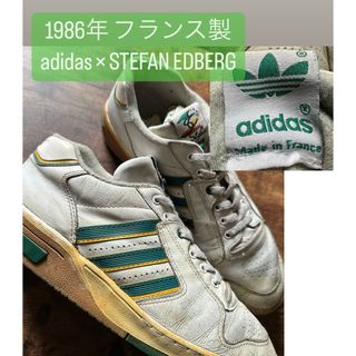 アディダス(adidas)の本日で削除⚠️1986年製 フランス製【adidas ビンテージ】(スニーカー)