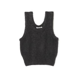 オーラリー(AURALEE)のほぼ新品AURALEE MOHAIR KNIT TANK ニット　タンク(ニット/セーター)