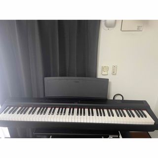 ヤマハ｜YAMAHA 電子ピアノ P-125B ブラック [88鍵盤](電子ピアノ)