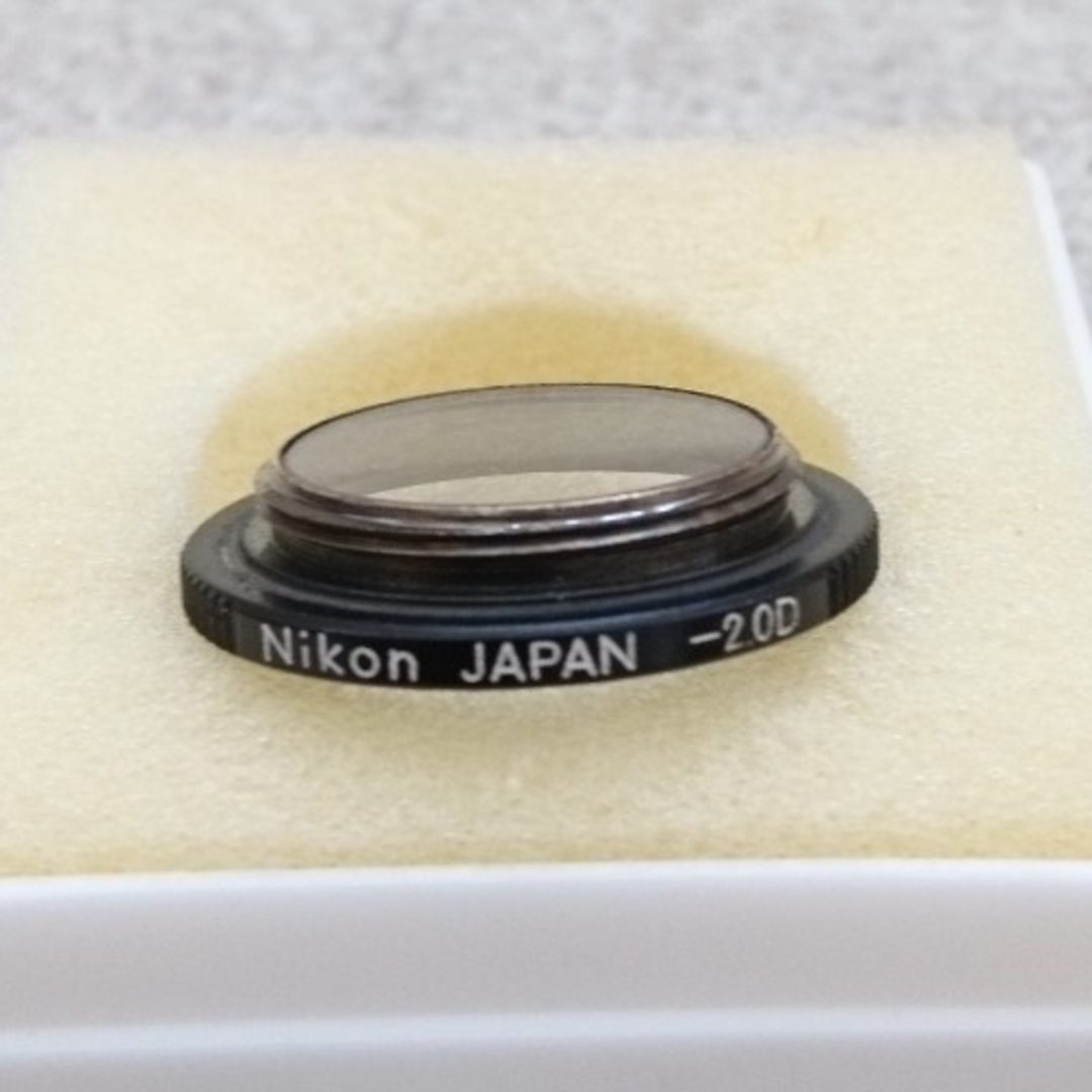 Nikon(ニコン)のニコン Nikon JAPAN -2.0D F2・F3用 近視用ジオプター スマホ/家電/カメラのスマホ/家電/カメラ その他(その他)の商品写真