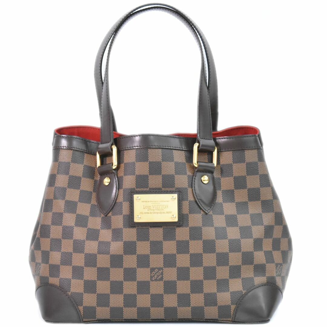 ルイヴィトン トートバッグ ダミエ・エベヌ ハムステッドPM N51205 LOUIS VUITTON ヴィトン バッグ