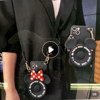 ディズニー(Disney)のミニーiPhone14proケース(iPhoneケース)