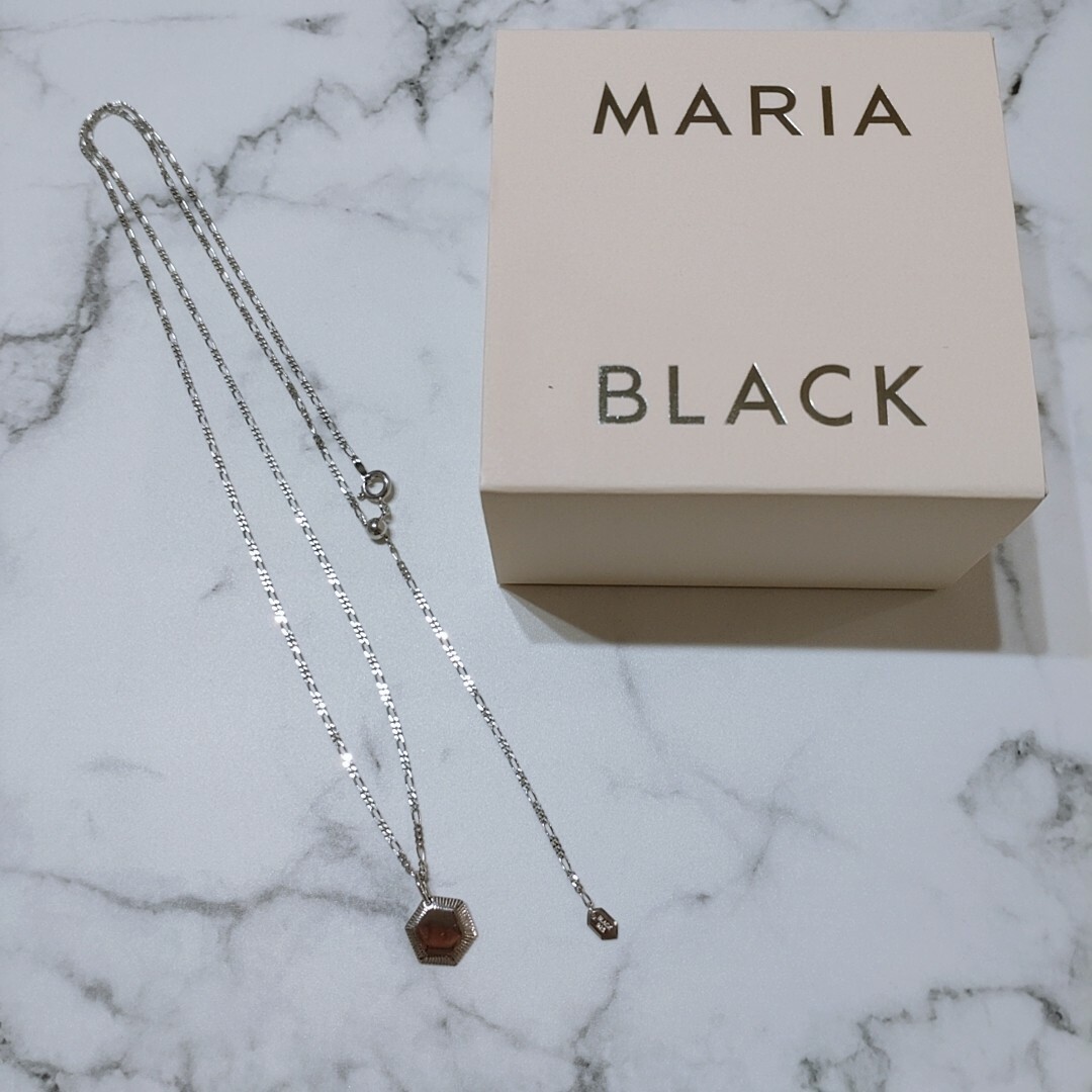 MARIA BLACK(マリアブラック)の【美品】MARIA BLACK 石原さとみさん着用品 Kim Necklace レディースのアクセサリー(ネックレス)の商品写真