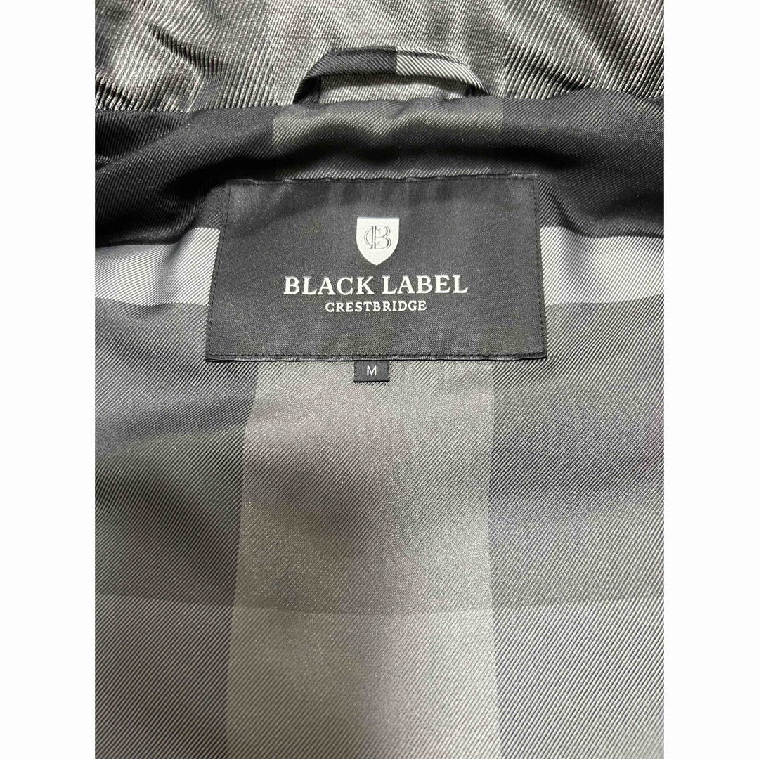 BURBERRY BLACK LABEL(バーバリーブラックレーベル)のバーバリーブラックレーベルダウンジャケットホワイトグース95%美品 メンズのジャケット/アウター(ダウンジャケット)の商品写真