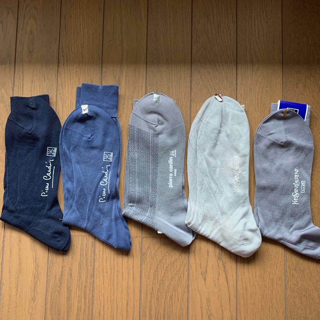 Yves Saint Laurent(イヴサンローラン)のブランドビジネスソックス5足(25㎝) メンズのレッグウェア(ソックス)の商品写真