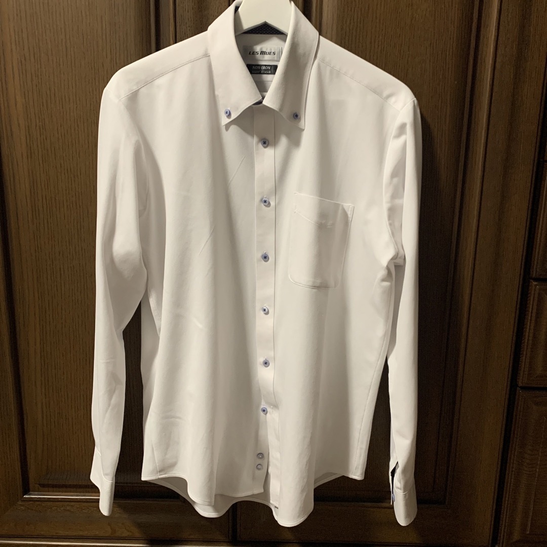 AOKI(アオキ)のストレッチYシャツ　白 メンズのトップス(シャツ)の商品写真