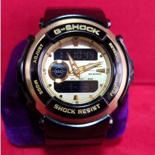 ジーショック(G-SHOCK)のG-SHOCK G-300G  美品 メンズ 腕時計 20気圧 クォーツ(腕時計(デジタル))