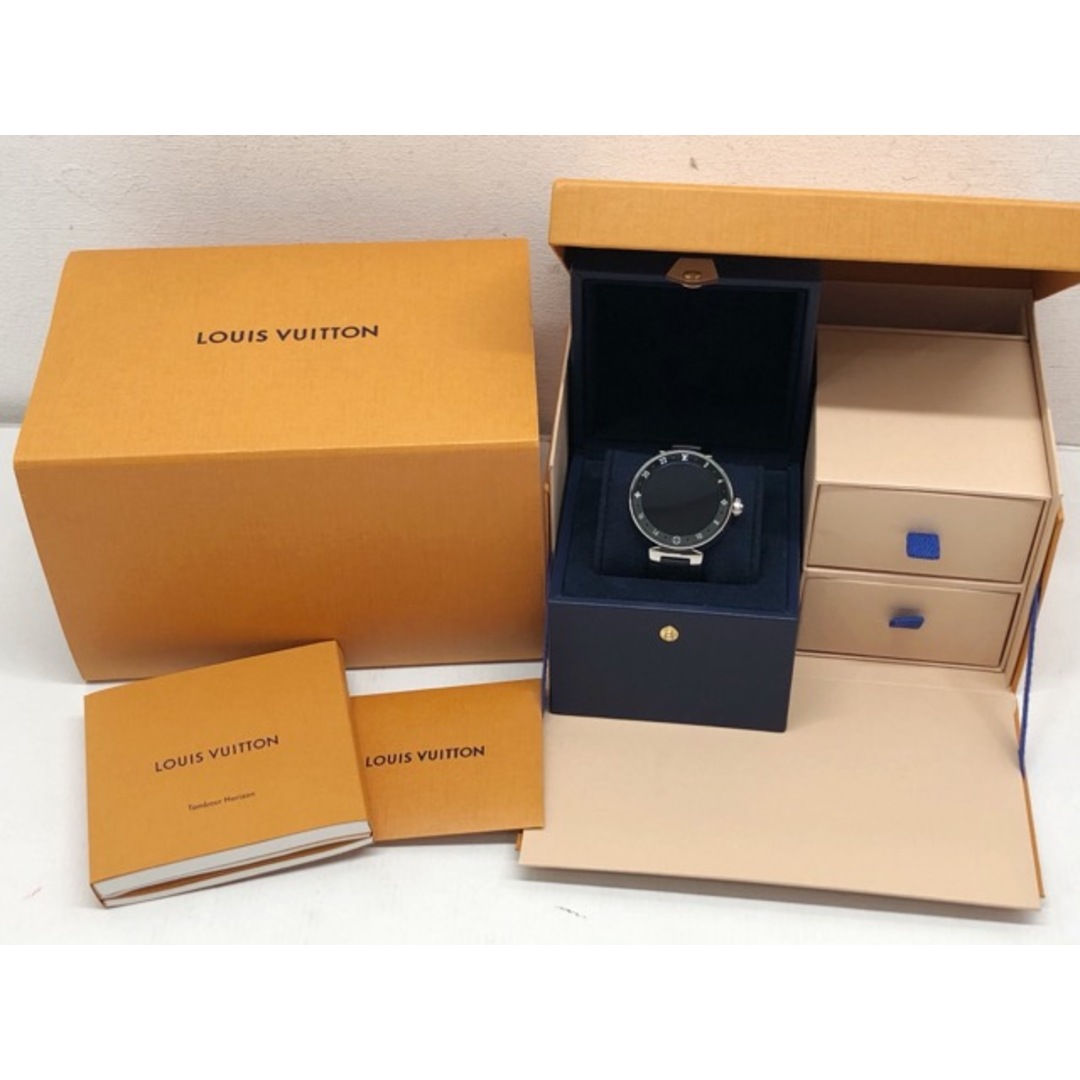 LOUIS VUITTON - LOUIS VUITTON(ルイヴィトン) タンブール ホライゾン スマートウォッチ メンズ 腕時計 / QA050 【64465-007】