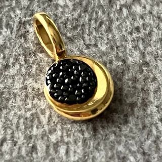 スタージュエリー(STAR JEWELRY)のSTAR JEWELRY K18ブラックダイアモンド ネックレスチャーム(チャーム)