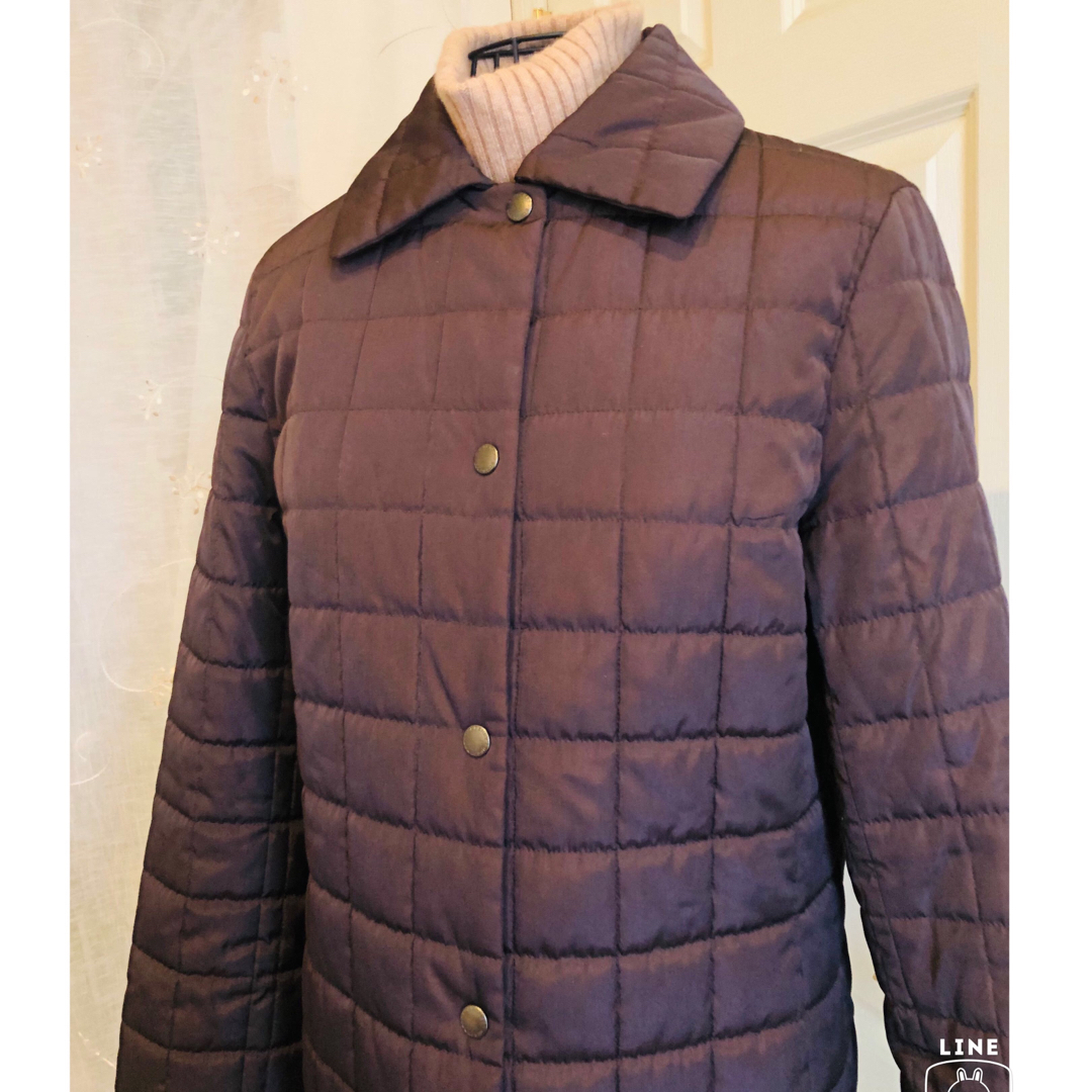 BURBERRY(バーバリー)の美品本物バーバリーBurberry高級中綿コート♫ レディースのジャケット/アウター(その他)の商品写真