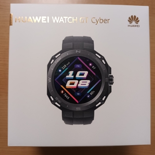 ファーウェイ(HUAWEI)のHUAWEI WATCH GT CYBER 本体　ミッドナイトブラック(腕時計(デジタル))