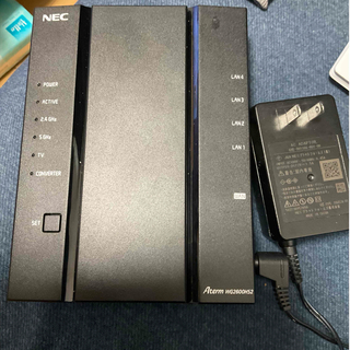 エヌイーシー(NEC)のNEC 無線LANルーター  Aterm WG2600HS2(PC周辺機器)