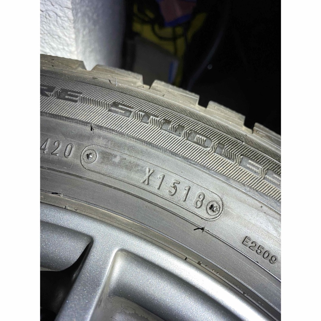 DUNLOP(ダンロップ)のweds ダンロップWM01 タイヤホイール バリ溝4本セット205/60R16 自動車/バイクの自動車(タイヤ・ホイールセット)の商品写真