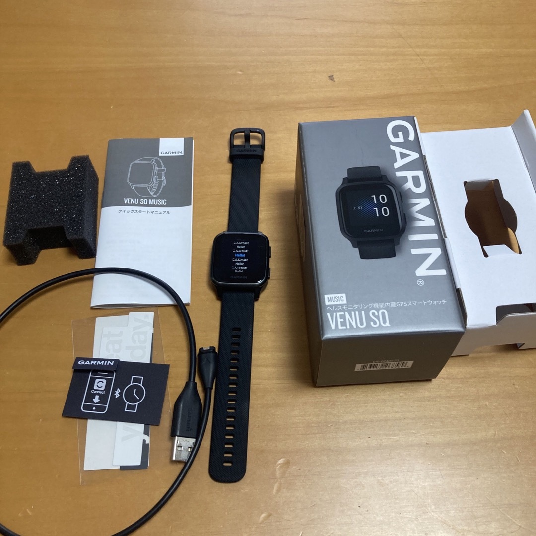 GARMIN(ガーミン)のガーミン SQ VENU music garmin スポーツ/アウトドアのトレーニング/エクササイズ(トレーニング用品)の商品写真