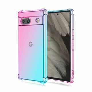 Google Pixel 7A対応ケース グラデーションカバー Google P(その他)