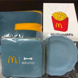 マクドナルド(マクドナルド)のマクドナルド福袋2024 BRUNOコラボ４点セット ブルー(その他)